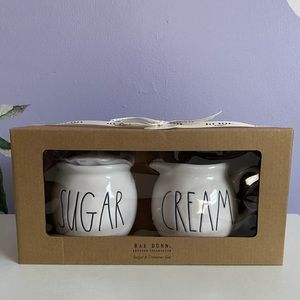 Rae Dunn Sugar and Cream Set